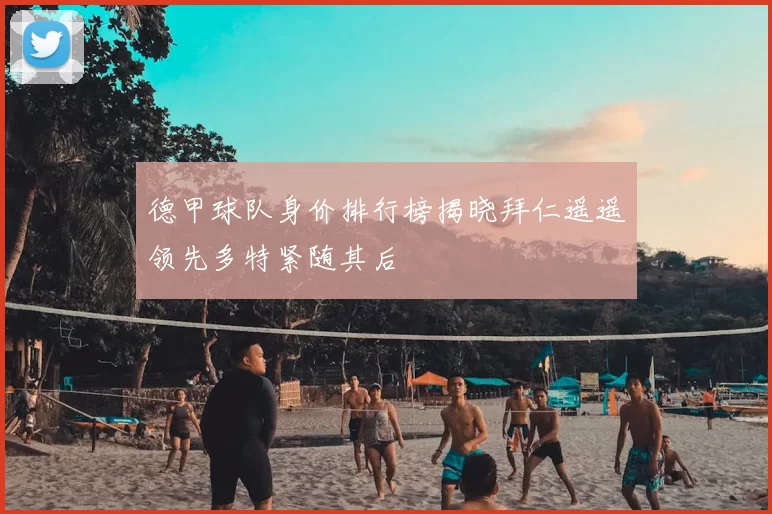 德甲球队身价排行榜揭晓拜仁遥遥领先多特紧随其后