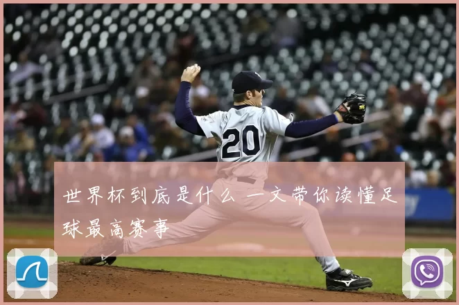 世界杯到底是什么 一文带你读懂足球最高赛事