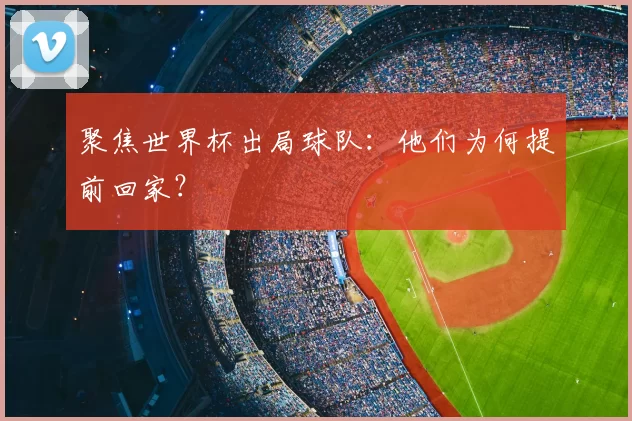 聚焦世界杯出局球队:他们为何提前回家?